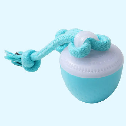 Smart Durable Chew Dog Ball Teeth Grinding Sound Toy Pet Smart Rolling Ball Electric Dog Boredom Relief Rolling